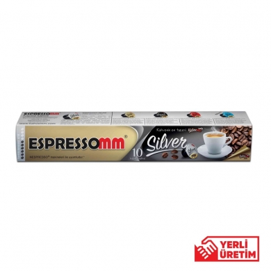 ESPRESSOMM® SİLVER KAPSÜL KAHVE (20 ADET) - NESPRESSO® UYUMLU*